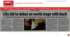 Desktop Screenshot of amecindia.com