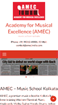 Mobile Screenshot of amecindia.com