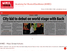 Tablet Screenshot of amecindia.com